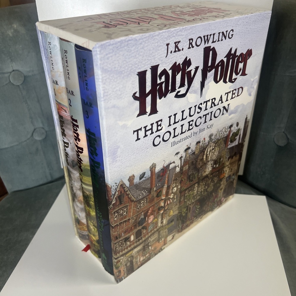 Harry Potter: the Illustrated Collection (Books 1-3 Boxed Set) by J. K. Rowling